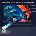 Hy300 Pro Ktv Proyector De Video 4k Android Video Beam Smart