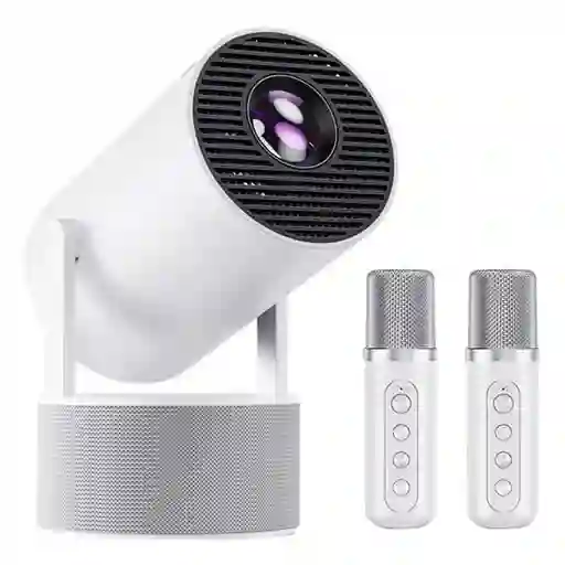 Hy300 Pro Ktv Proyector De Video 4k Android Video Beam Smart