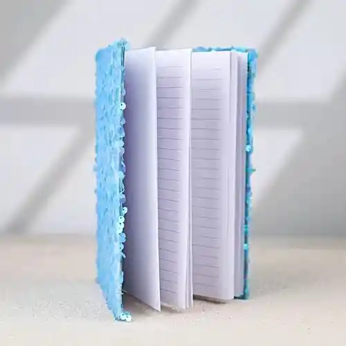Linda Agenda Lentejuelas Bolígrafo Kawaii Para Niños Multicolor
