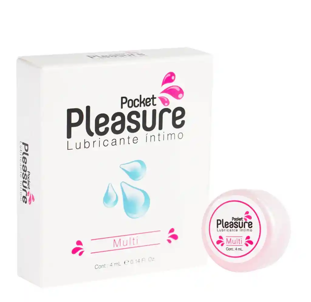 Lubricante Íntimo Pocket Pleasure Multi 4ml