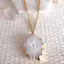 Collar Cuarzo Cristal Redondo A Domicilio