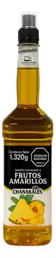 Sirope Jarabe Para Cocteleria Mix Frutos Amarillos 1320g