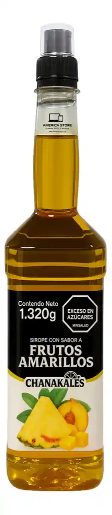 Sirope Jarabe Para Cocteleria Mix Frutos Amarillos 1320g