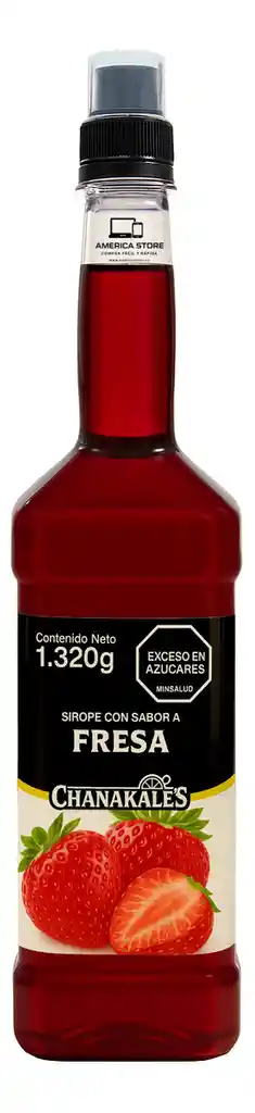 Sirope Jarabe Para Cocteleria Mix Fresa 1320g