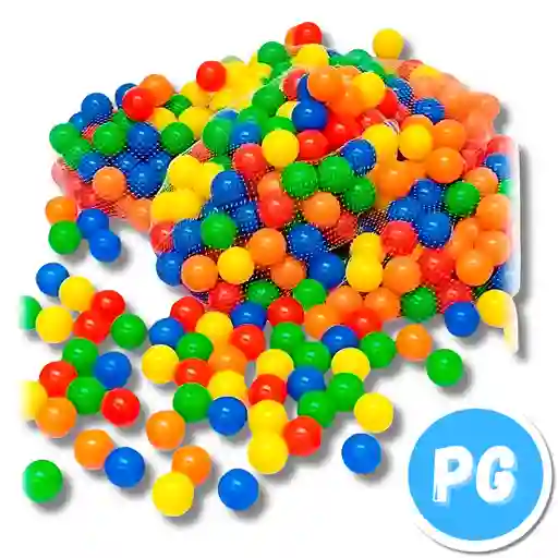 Bolsa Pelotas Plasticas Para Piscina X250 Unds Surtidas