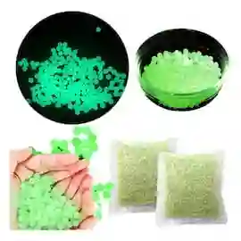 Bolitas De Gel Fluorescentes X5.000 Unidades 7-8mm Brillan En La Oscuridad Municion De Recarga Y Decoración