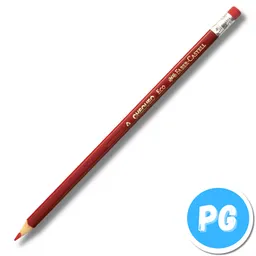 Lapiz Faber Castell Unidad Rojo Color Check