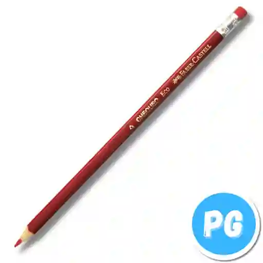 Lapiz Faber Castell Unidad Rojo Color Check