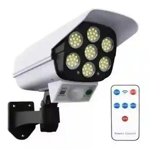 Luz Led Solar Sensor Movimiento Control Remoto Gt T08