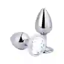 Plug Anal Acostumbrador Talla S Dilatador Anal Joya Anal Acero Inoxidable