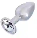 Plug Anal Acostumbrador Talla S Dilatador Anal Joya Anal Acero Inoxidable