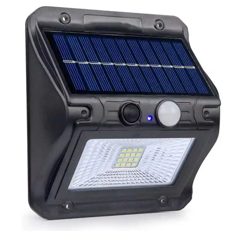 Lampara Solar Cl108 Luz Led Exteriores Recargable Energia