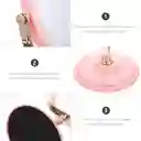 Espejo De Maquillaje Tocador Desmontable Moderno Rosado Oro Rosa