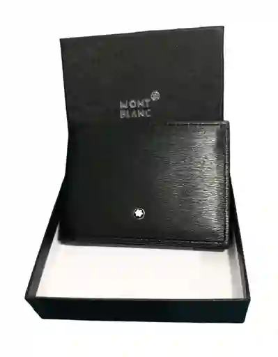 Billetera Para Caballero Inspirada En Mont Blanc Lisa
