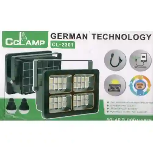 Reflector Recargable Luz Solar Usb Exteriores