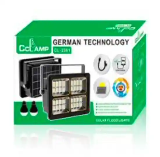Reflector Recargable Luz Solar Usb Exteriores