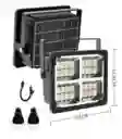 Reflector Recargable Luz Solar Usb Exteriores