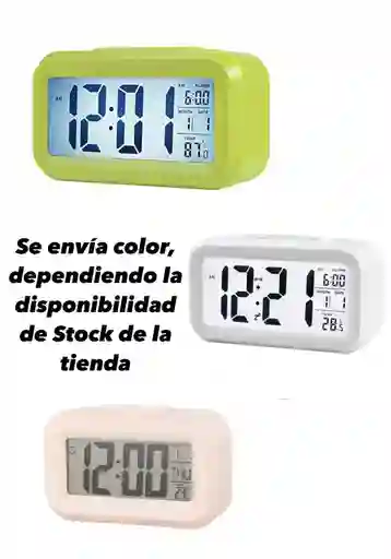 Reloj Despertador Pantalla Led Con Calendario