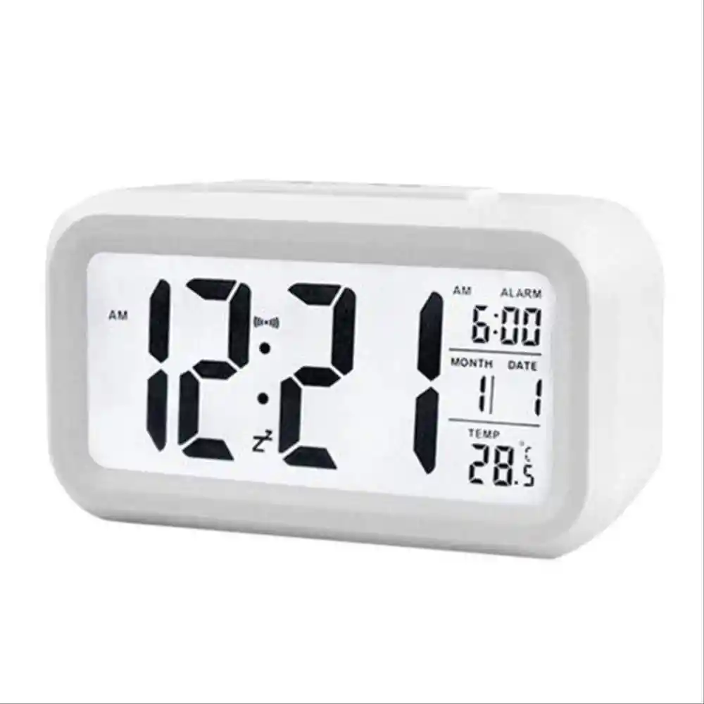 Reloj Despertador Pantalla Led Con Calendario