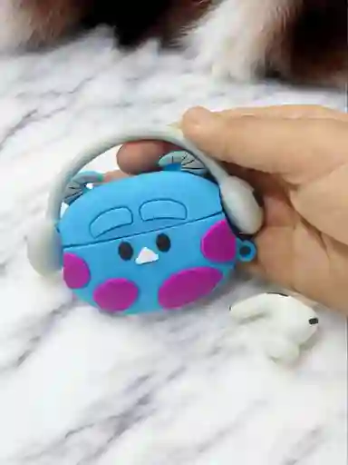 Funda Protector Forro Audífonos Airpods Pro 2 Apple James P. Sullivan Monsters, Inc