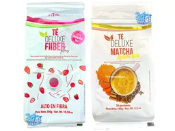 Te Deluxe Matcha Golden Milk Y Te Deluxe Fiber