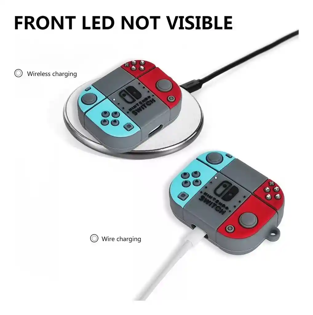 Funda Protector Airpods Pro 2 Applediseño Nintendo Switch 3d