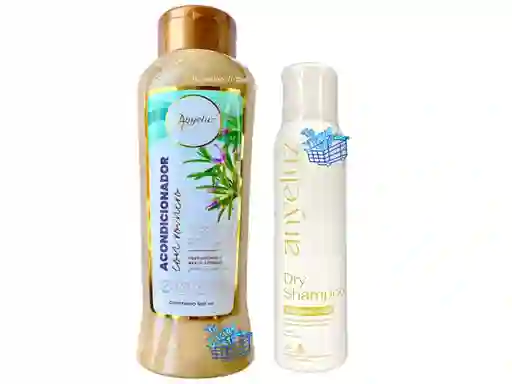 Acondicionador De Romero Y Shampoo Seco Anyeluz