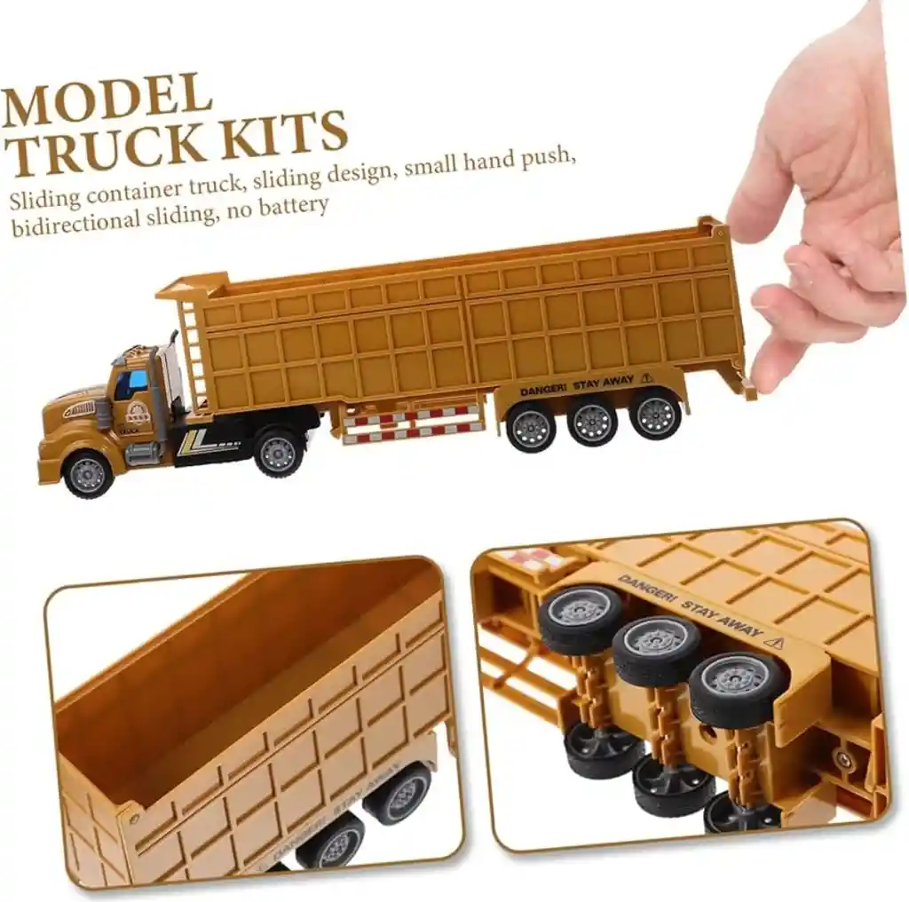 Tractomula A Con Control Remoto Recargable Camion A Control Remoto