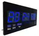 Reloj De Pared Reloj Digital Inteligente 45cm Azul En Español