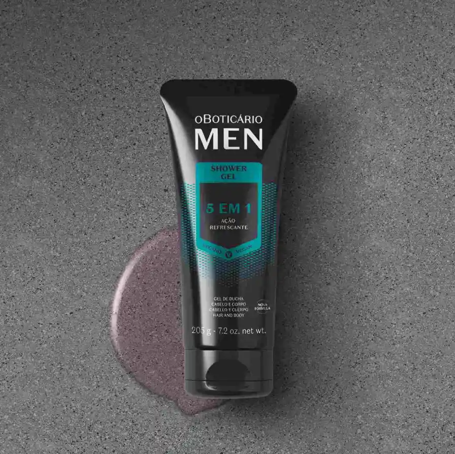 Gel De Ducha Para Cuerpo Y Barba 3 En 1