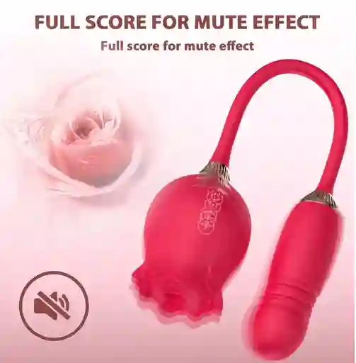 Vibrador Rosa 3 En 1 Clitoris + Vagina + Pezon Punto G Es