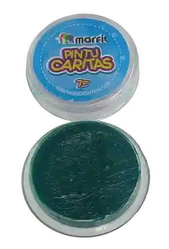 Pintucaritas Maquillaje Color Verde Halloween Hora Loca Carnaval