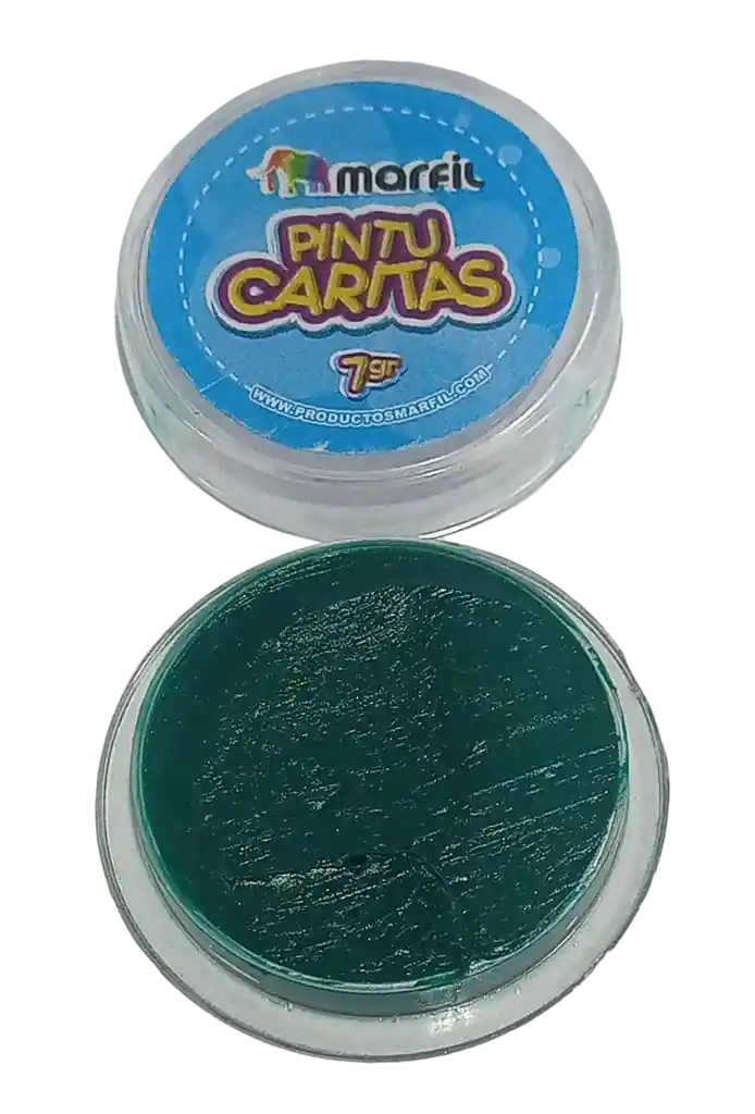 Pintucaritas Maquillaje Color Verde Halloween Hora Loca Carnaval