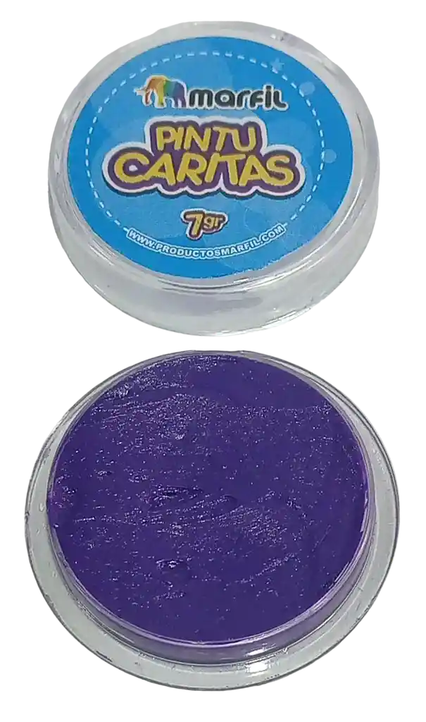 Pintucaritas Maquillaje Color Violeta Halloween Hora Loca Carnaval