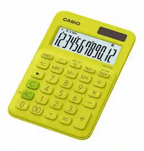 Casio Calculadora 12 Digitos Verde