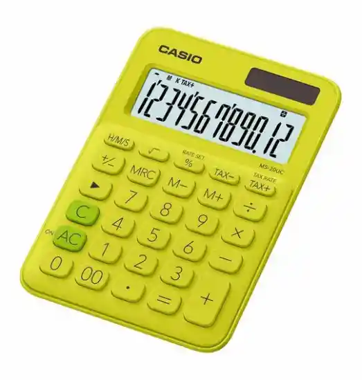 Casio Calculadora 12 Digitos Verde