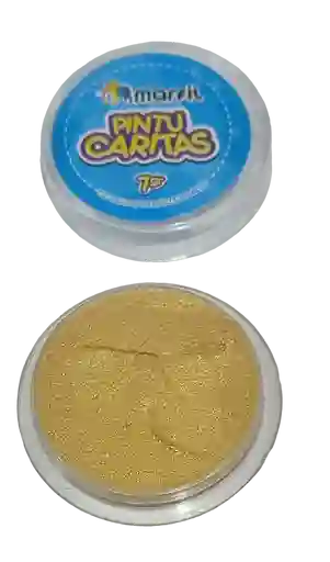 Pintucaritas Maquillaje Color Dorado Halloween Hora Loca Carnaval