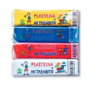 Plastilina En Barra Colores Surtidos Paquete X 3 Unid 55g C/u