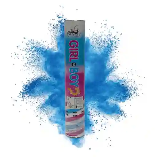 Revelacion De Genero Niño Cañon Polvo Azul