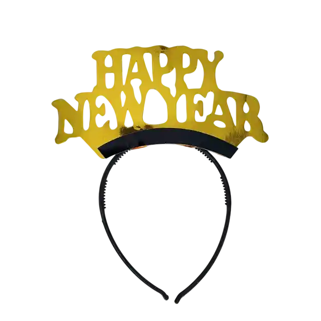 Año Nuevo Balaca Diadema Vincha Feliz Año