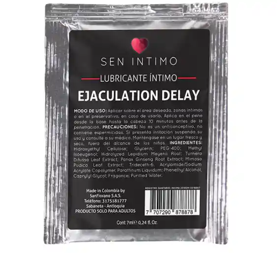 Retardante Masculino Eyaculación Demora Más En El Sexo Sen Intimo Ejaculation Delay Lubricante Intimo Del Pene