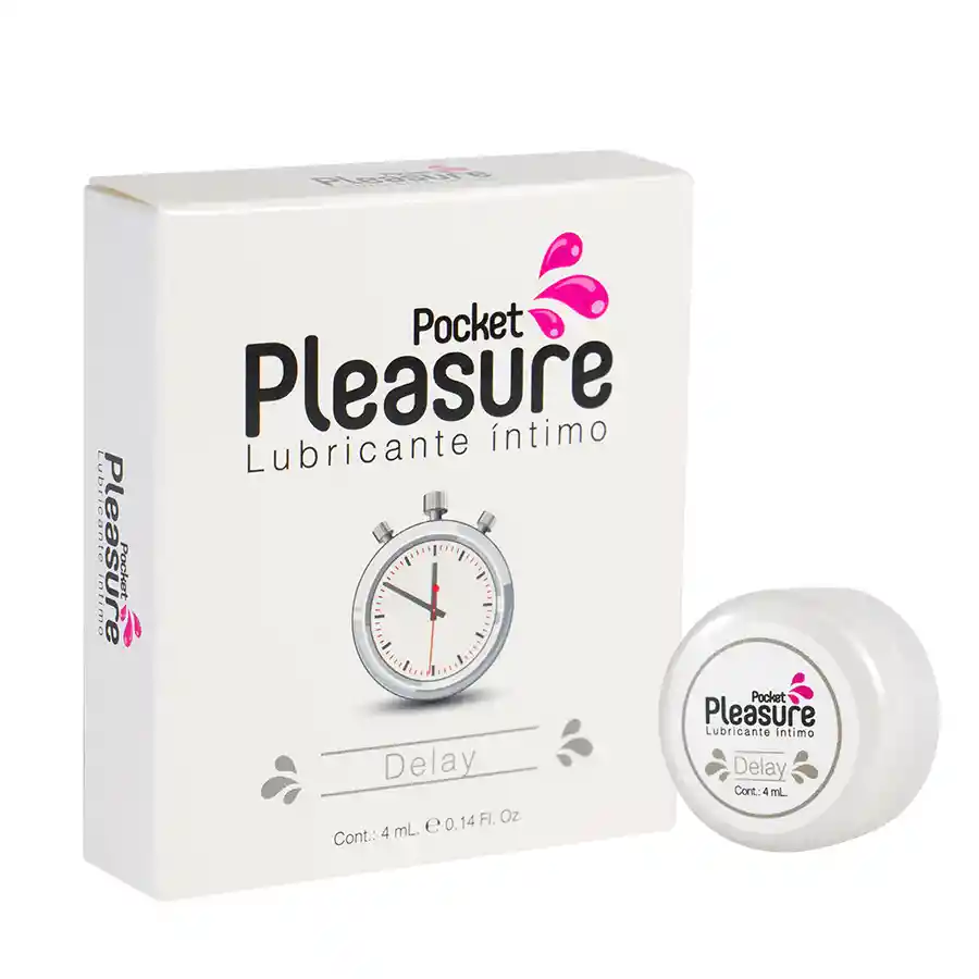 Retardante Masculino Eyaculación Demora Más En El Sexo Pleasure Pocket Delay Lubricante Intimo Del Pene