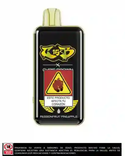 Vapeador Chris Brown 15.000 Passionfruit Pineapple