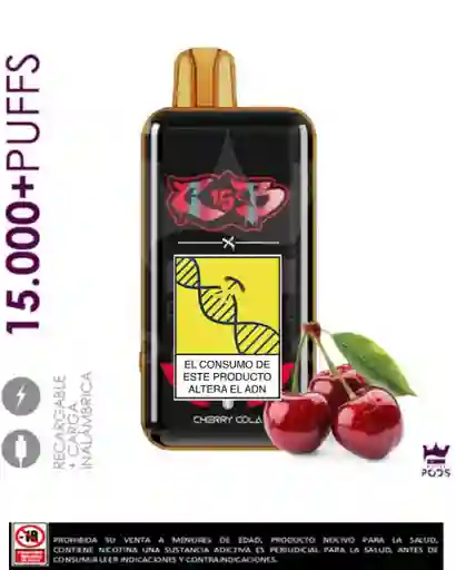 Vapeador Chris Brown 15.000 Puffs Cherry Cola