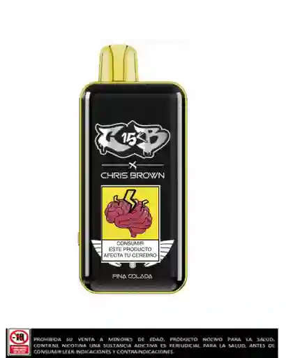 Vapeador Chris Brown 15.000 Puffs Piña Colada
