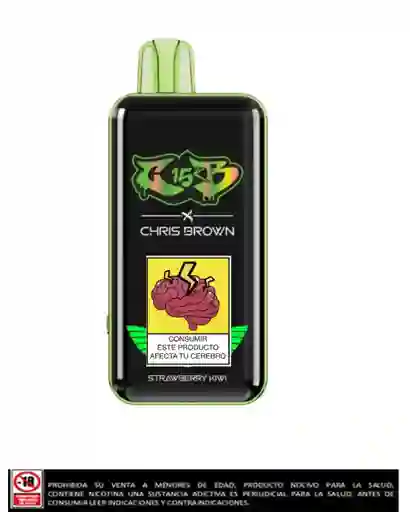 Vapeador Chris Brown 15.000 Puffs Strawberry Kiwi