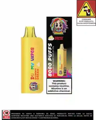 Vapeador Dummy Vape 8.000 Puffs Dummy Dream