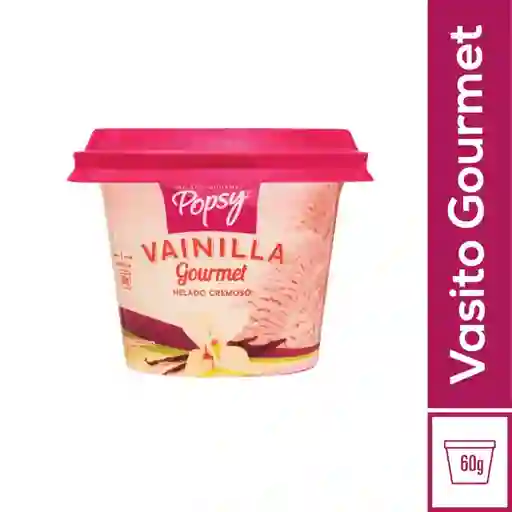 Helado Popsy Gourmet Vasito 60 Gr