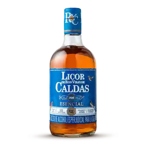 Botella ron viejo de caldas