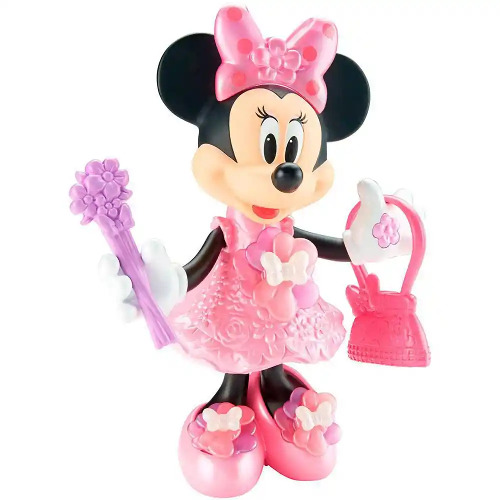 Disney Muñeca Minnie Moños de Flores